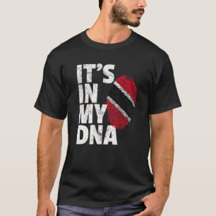 Es ist in meiner DNA Trinidad und Tobago Flag Weih T-Shirt