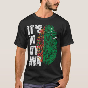 ES IST IN MEINER DNA, Turkmenistan Flag Jungs Mädc T-Shirt