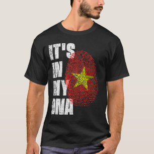 ES IST IN MEINER DNA-Vietnam-Flagge T-Shirt
