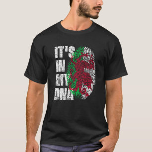 Es ist in meiner DNA Wales Flag Welsh T-Shirt