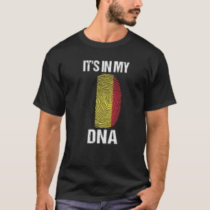 Es ist in meiner DNS Belgien Flag Belgisch für Män T-Shirt