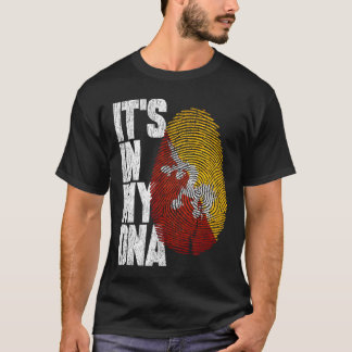 Es ist in meiner DNS bhutanesischen Stolz-Bhutan-F T-Shirt