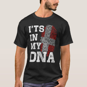 Es ist in meiner DNS dänische Fingerabdruck Proud T-Shirt