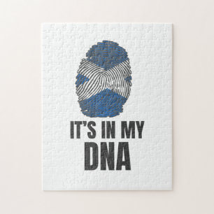 Es ist in meiner DNS stolz, von schottischen Gesch Puzzle