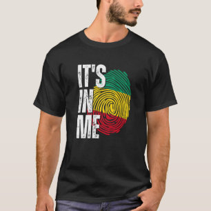 Es ist in meiner Guinea Flag Fingerprint Guinean H T-Shirt