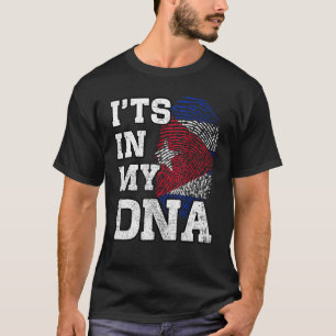 Es ist in meiner kubanischen DNA Fingerabdruck Sto T-Shirt