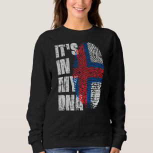 Es ist in meiner pharoischen Flagge der Färöer. Sweatshirt