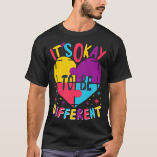 Es ist in Ordnung, dass es anders ist, Autismus Ki T-Shirt