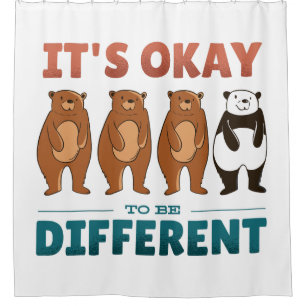 Es ist in Ordnung, ein anderer T - Shirt der Einla Duschvorhang