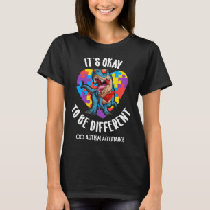Es ist in Ordnung, eine andere Akzeptanz von Autis T-Shirt