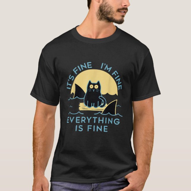 Es ist in Ordnung, mir geht's gut, alles ist in Or T-Shirt (Vorderseite)