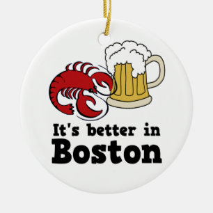 Es ist in ormanent Boston besser Keramikornament