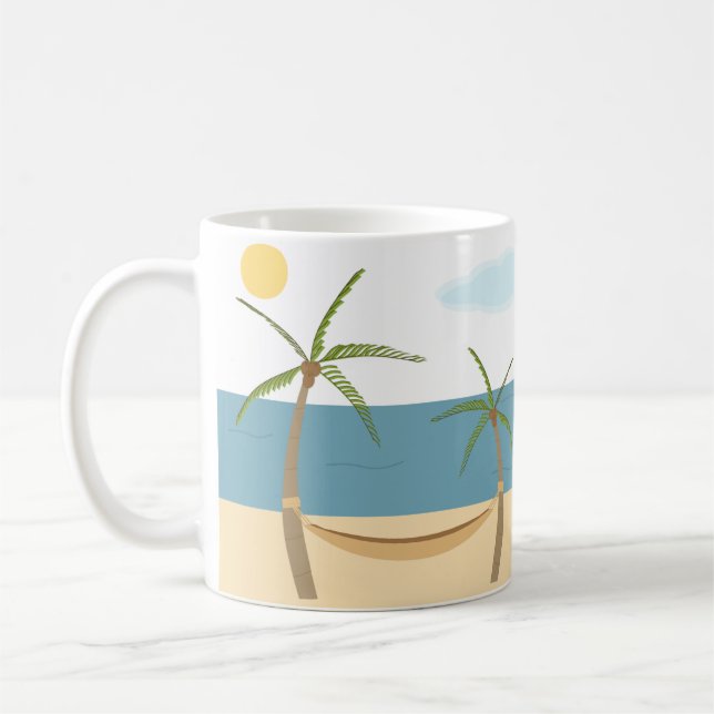 Es ist Inselzeit Kaffeetasse (Links)