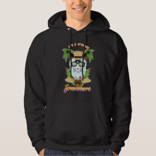 Es ist irgendwo 5 Uhr und eine Ragdoll-Katze trink Hoodie