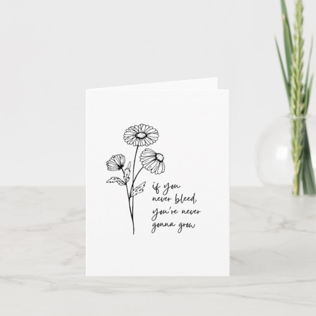 Es ist jetzt in Ordnung Karte (Vorderseite)