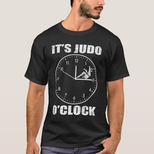 Es ist Judo O'clock T-Shirt (Vorderseite)