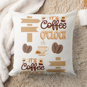 es ist Kaffeezeit Kissen