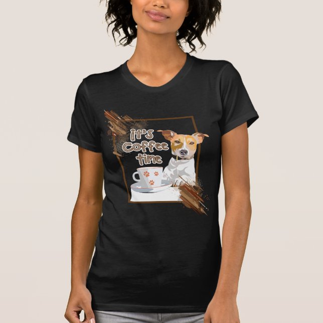 Es ist Kaffeezeit T-Shirt (Vorderseite)