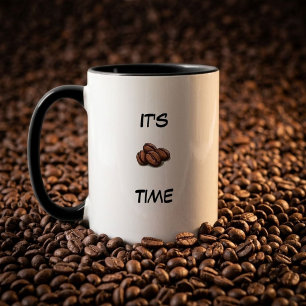 ☕ Es ist Kaffeezeit Tasse – Lustiges Geschenk für 