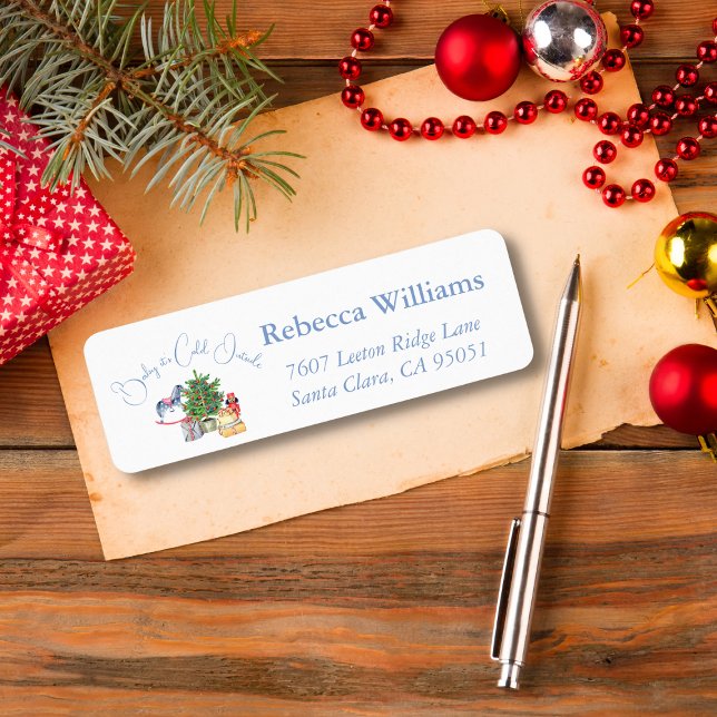 Es ist kalt draußen Weihnachtsbaumdusche (Von Creator hochgeladen)