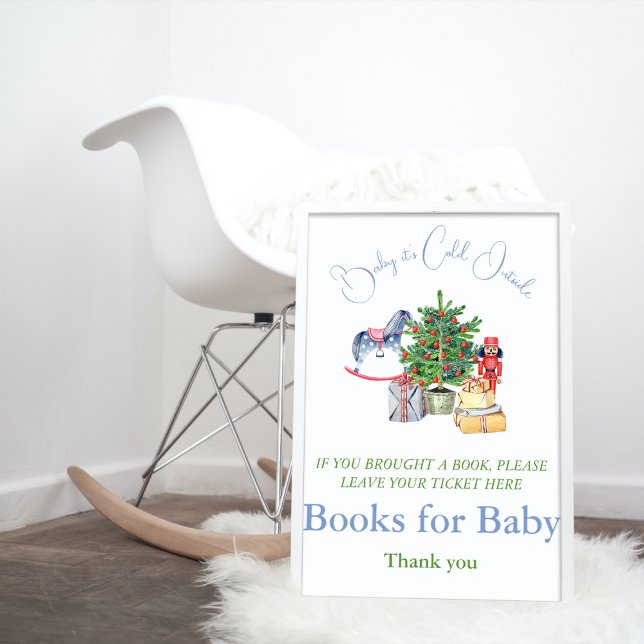 Es ist kalt draußen Weihnachtsbücher für Babydusch Poster (Von Creator hochgeladen)