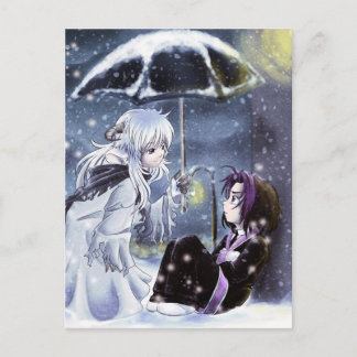 Es ist kalte Außenseite Postkarte