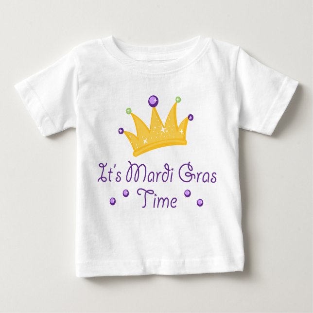 Es ist Karneval-Zeit Baby T-shirt (Vorderseite)