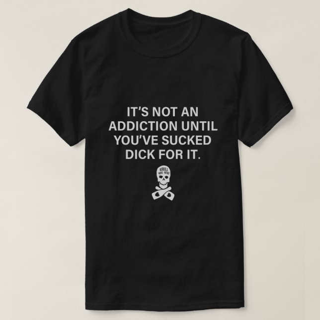 Es ist kein Adjektiv, bis du auf der Rückseite Sin T-Shirt (Design vorne)