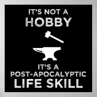 Es ist kein Hobby-Funny-Schmiedekunst