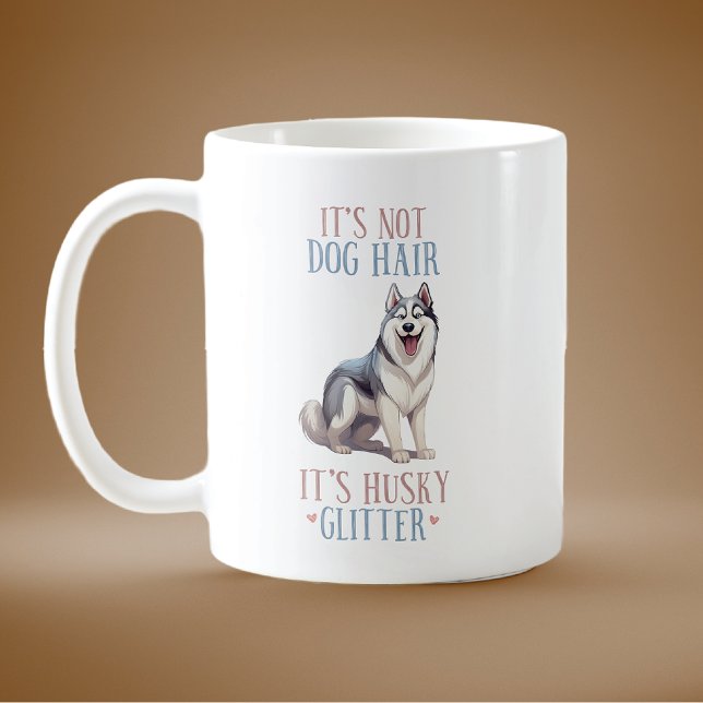 Es ist kein Hundehaar, es ist ein hässlicher Glitz Kaffeetasse (Von Creator hochgeladen)
