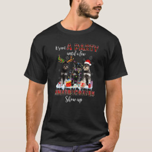Es ist kein Party bis ein paar Miniaturschnauzer S T-Shirt