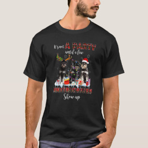 Es ist kein Party bis ein paar Miniaturschnauzer S T-Shirt
