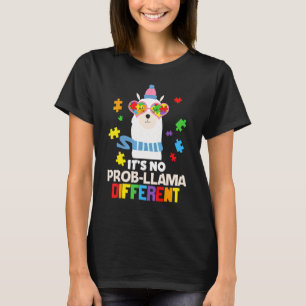 Es Ist Kein Problama Verschiedene Autistische Auti T-Shirt