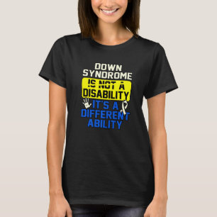 Es ist kein Sensibilisierungsmont für Behindertens T-Shirt