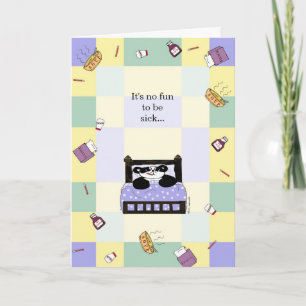 Es ist kein Spaß, der krank ist - erhalten Sie gut Karte