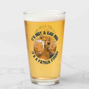 Es ist kein Vater-Bod-Funny-Bär Glas
