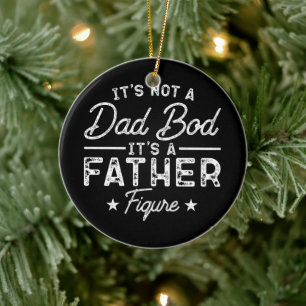 Es ist kein Vater, es ist ein Vater, der einen lus Keramik Ornament