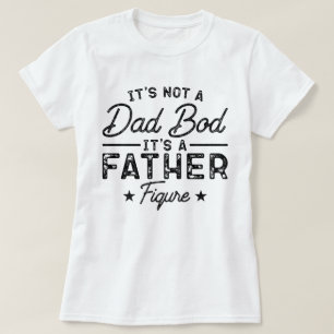 Es ist kein Vater, es ist ein Vater, der einen lus T-Shirt