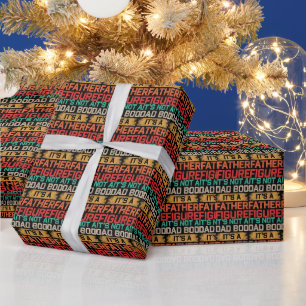 Es ist kein Vater, es ist ein Vater, der sich lust Geschenkpapier