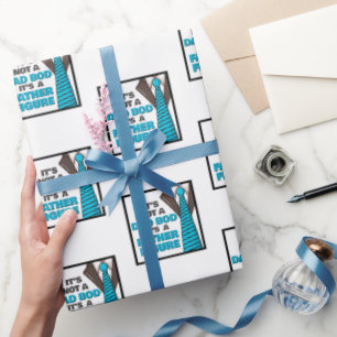 Es ist kein Vater, sondern ein Vater Geschenkpapier