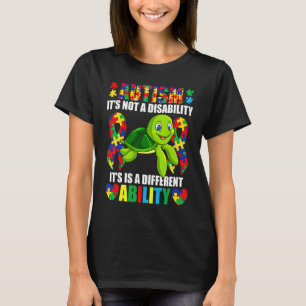 Es ist keine Behinderung, die Autismus anders T-Shirt