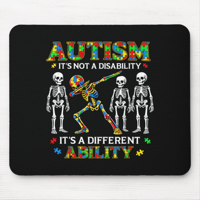 Es ist keine Behinderung, sondern eine andere Fähi Mousepad (Vorne)