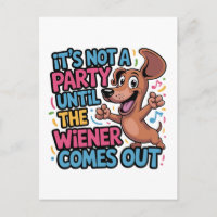 Es ist keine Party, bis das Wiener Würstchen rausk