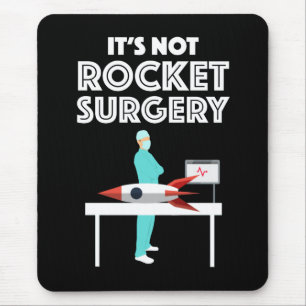 Es ist keine Rocket-Operation Mousepad