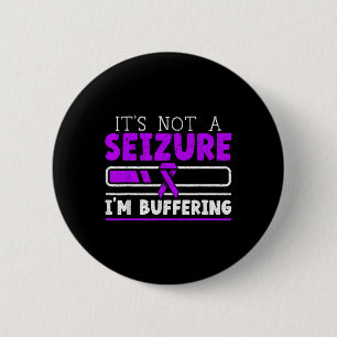 Es ist keine Seizure im pufferenden Epilepsie-Bewu Button