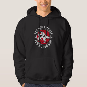 Es ist keine Wahl, es ist ein Judo-Umarmung Judoka Hoodie