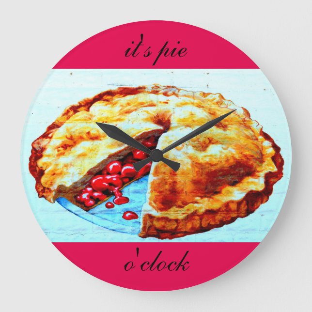 es ist Kuchen Uhr (Vorderseite)