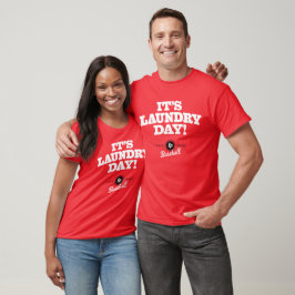 ES IST LAUNDRY DAY! - EP Baseball Dark Bkgd T-Shirt