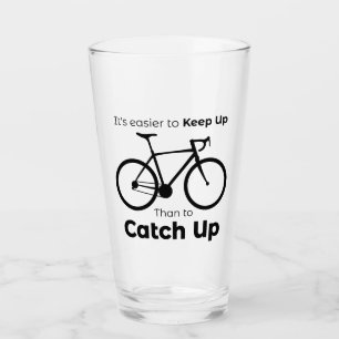 Es ist leichter, Behalten, als das Radfahren aufzu Glas