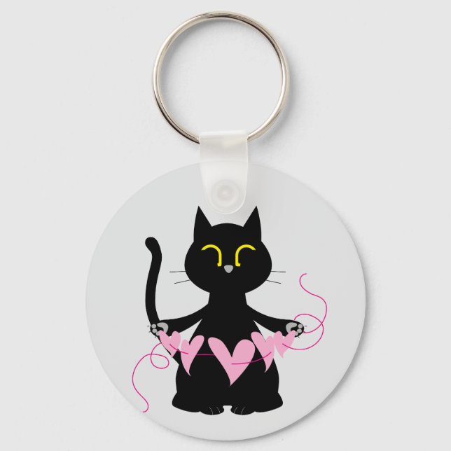 Es ist Liebe! Schlüsselring Schlüsselanhänger (Vorderseite)